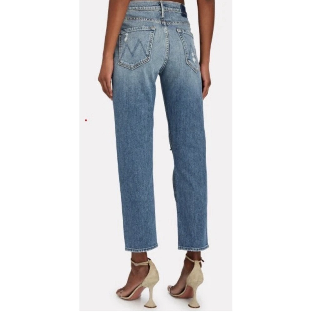 MOTHER Superior The Trickster Ankle Jeans 29 Distressed Straight 90s Grunge Y2K - Picture 3 of 9